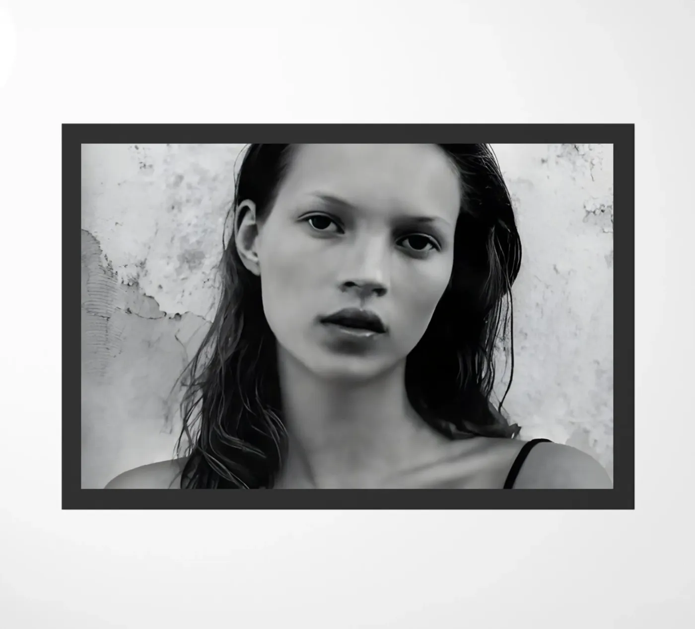 Nackte Einfachheit Fußmatte von vintage singer