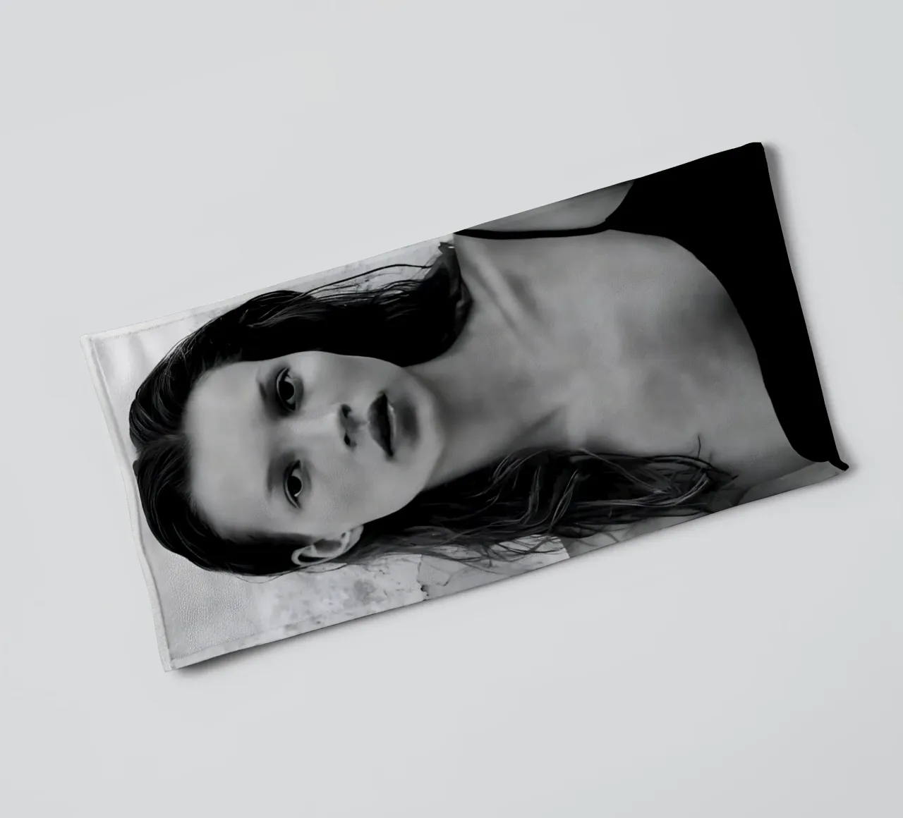 Semplicità nuda asciugamano da bagno da vintage singer