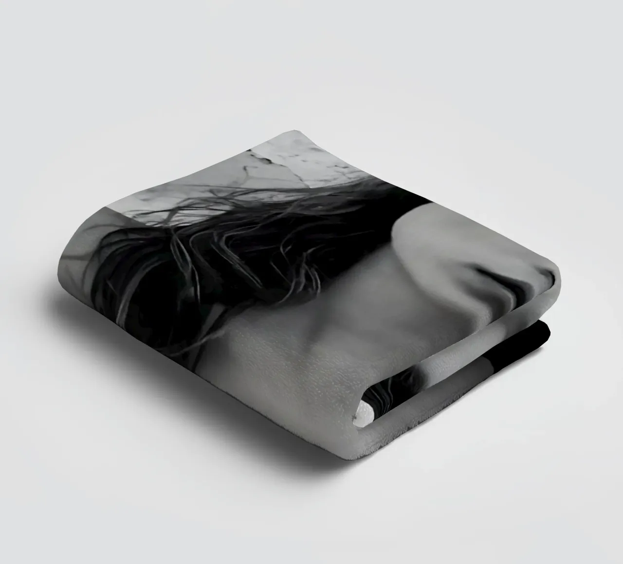 Semplicità nuda asciugamano da bagno da vintage singer