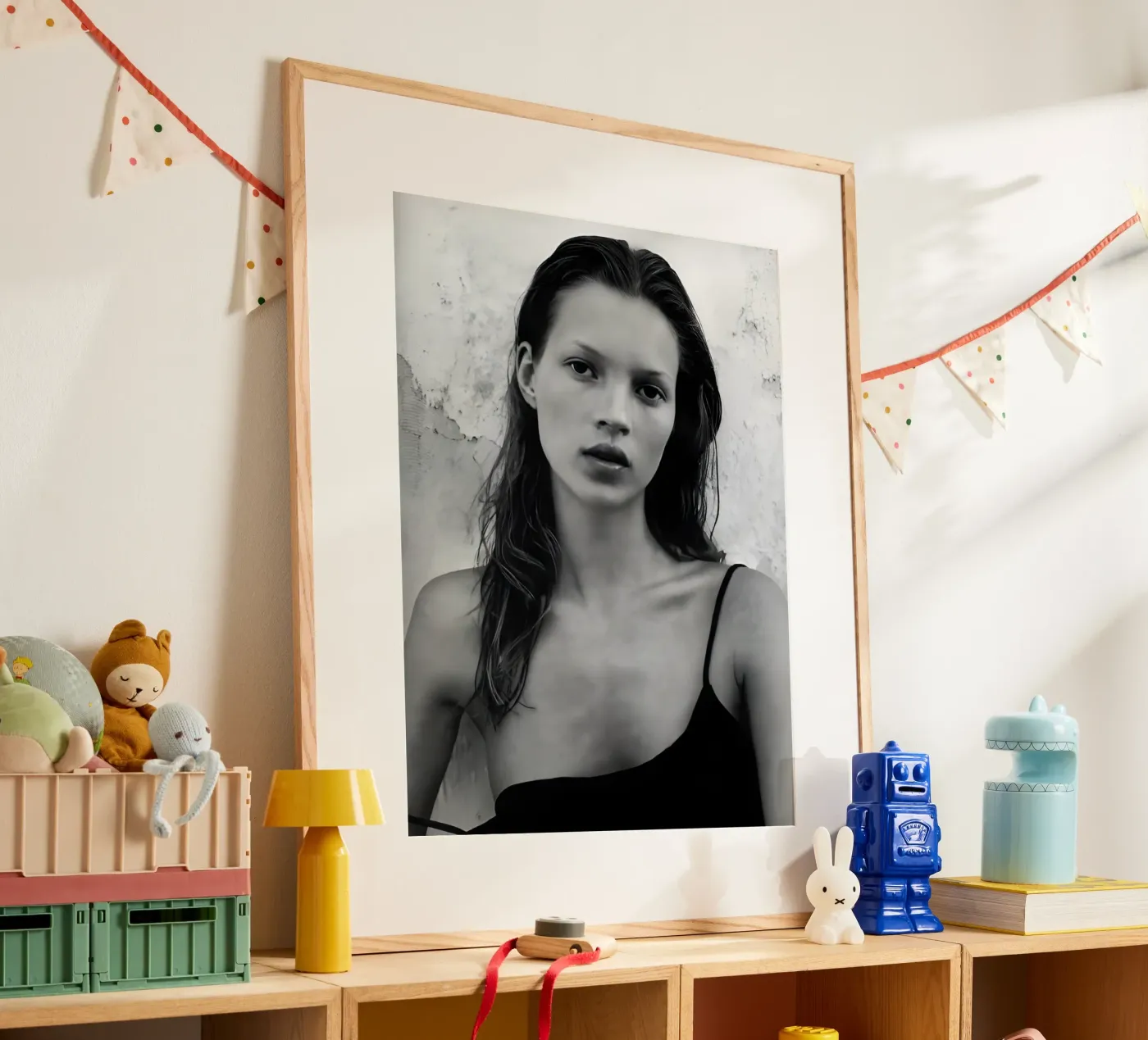 Bare Simplicity poster da vintage singer