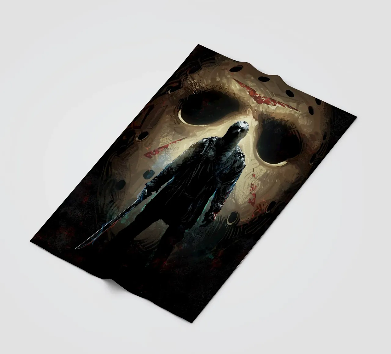 Jason Voorhees coperta in pile da nabakumov