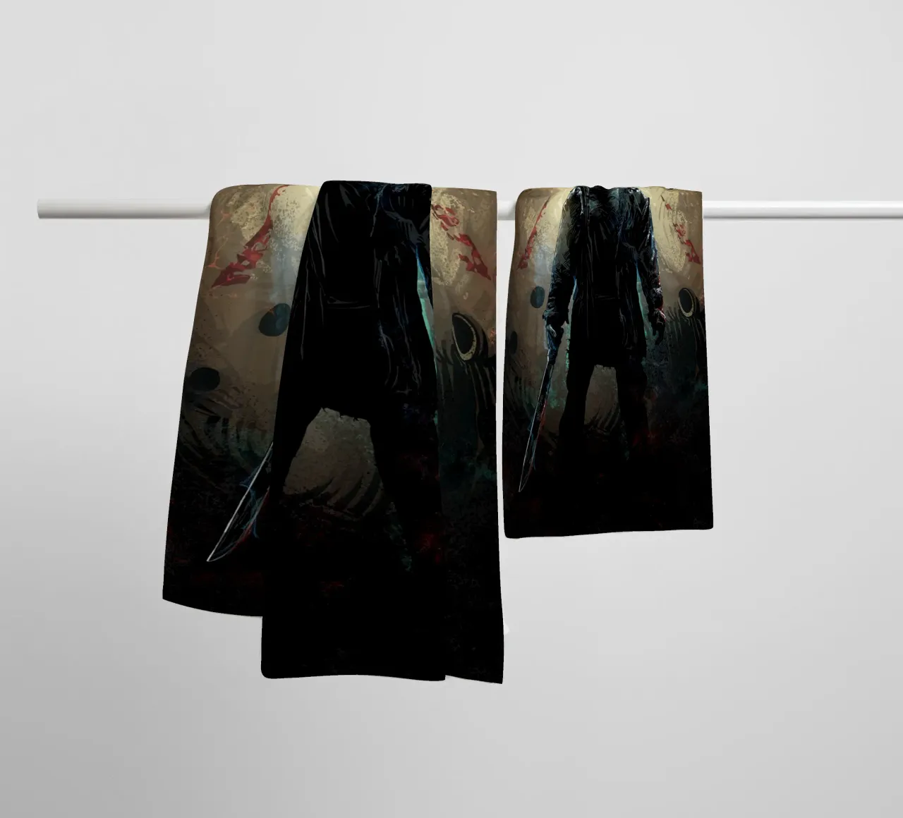 Jason Voorhees towel by nabakumov