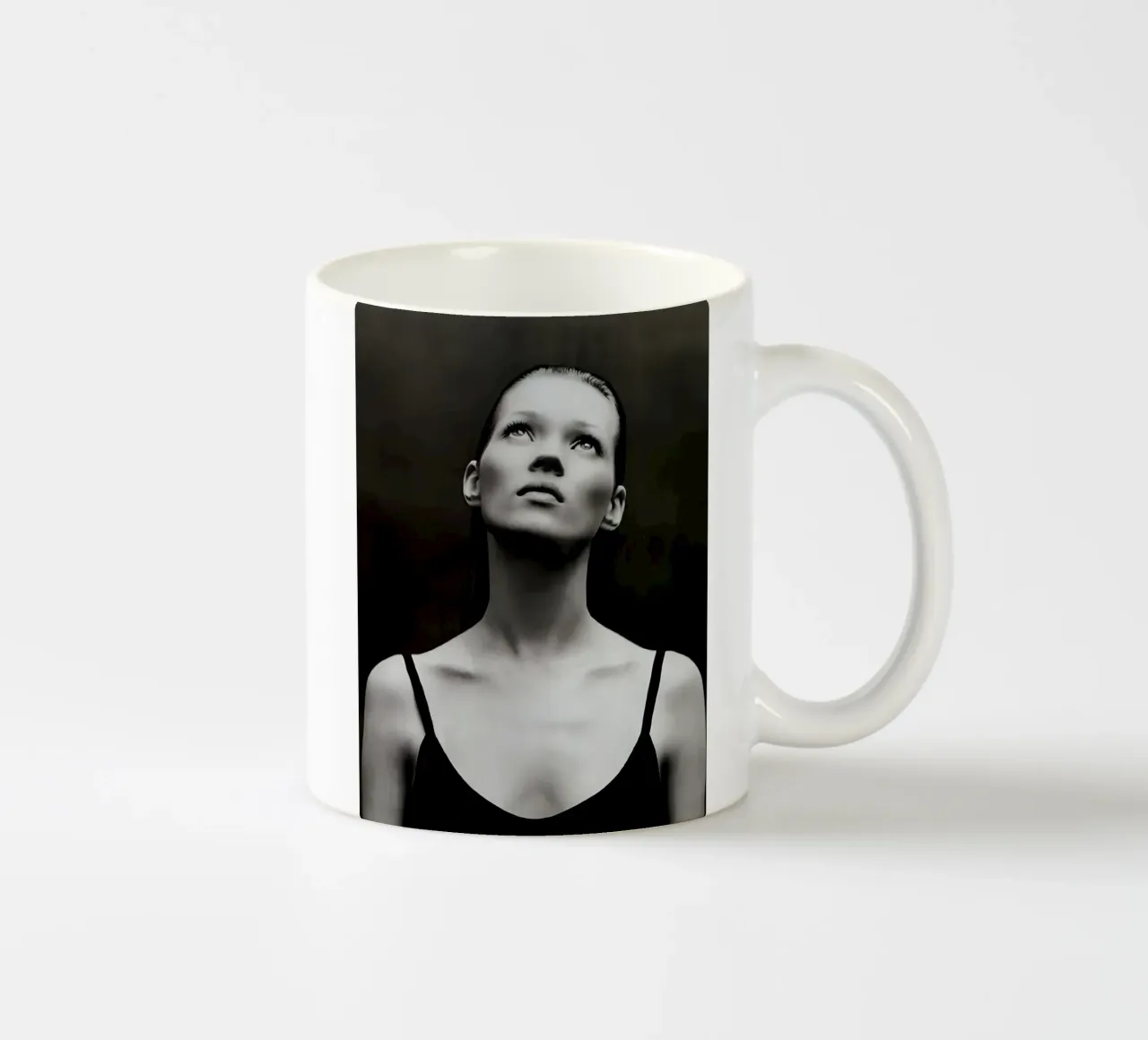 Salita dello sguardo tazza in ceramica da vintage singer