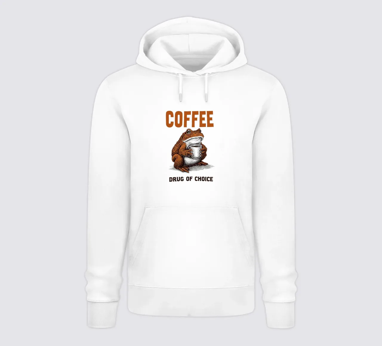 Il caffè - droga della scelta | Per i drogati di caffè felpa con cappuccio da Autofocus