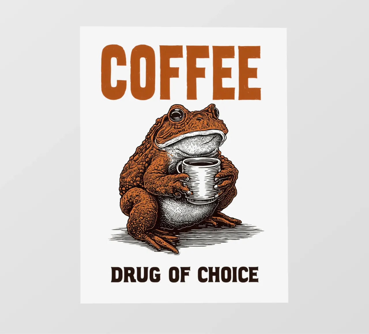 Il caffè - droga della scelta | Per i drogati di caffè telo in pvc da Autofocus