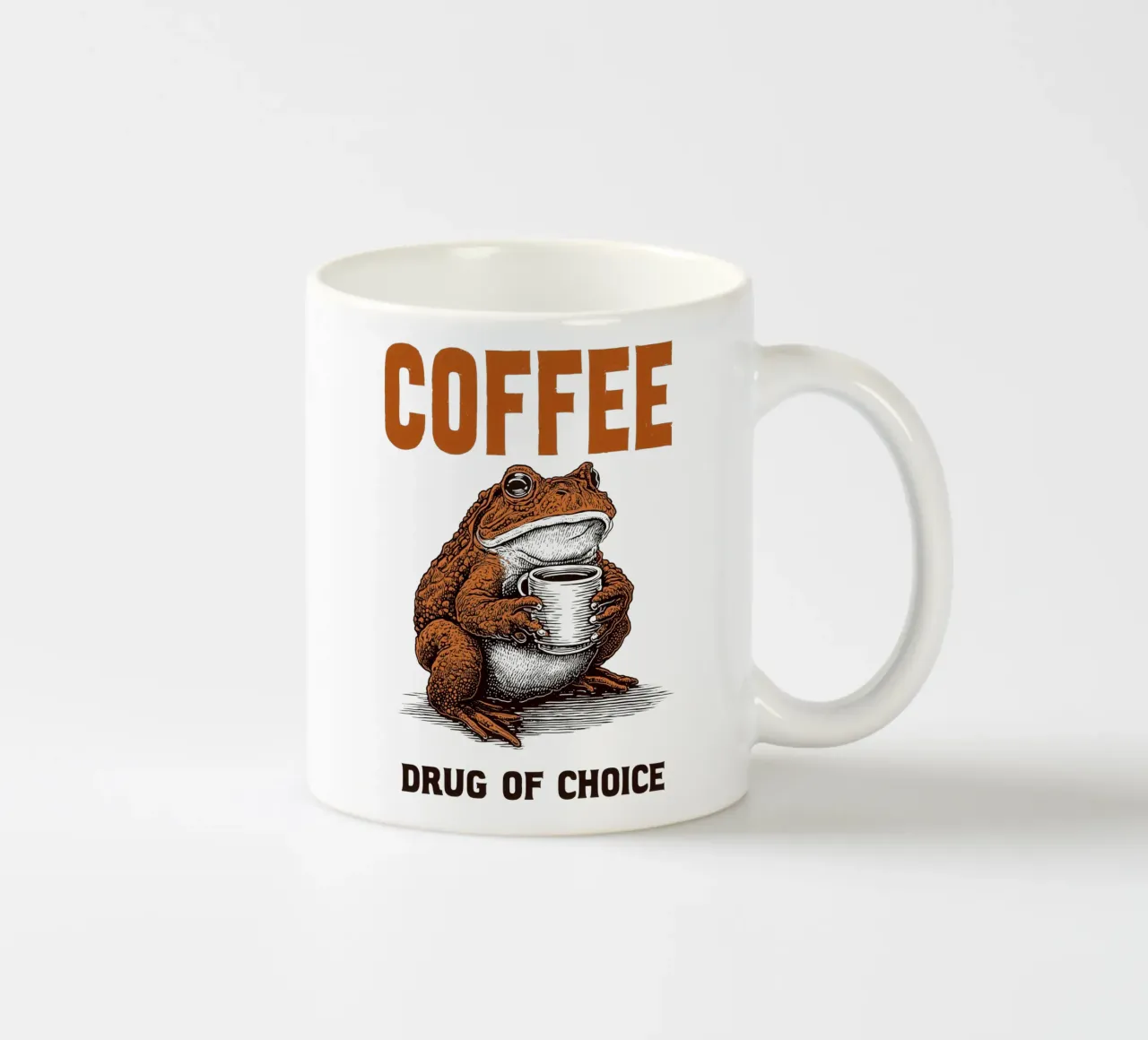 Il caffè - droga della scelta | Per i drogati di caffè tazza in ceramica da Autofocus