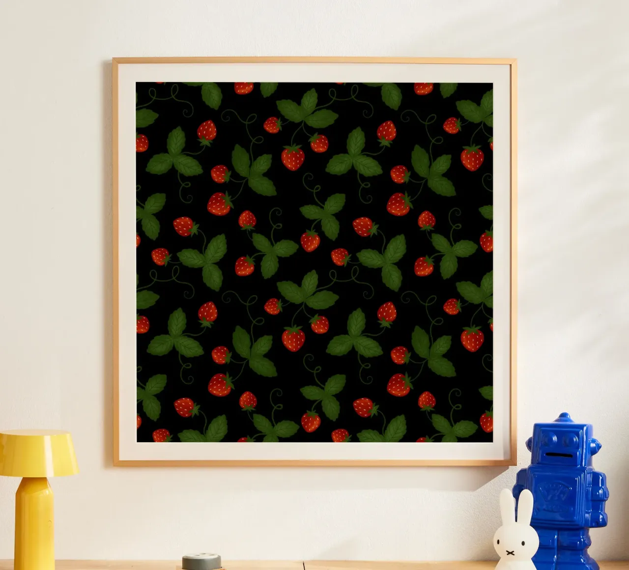 Strawberries poster da Vivi Nicolin