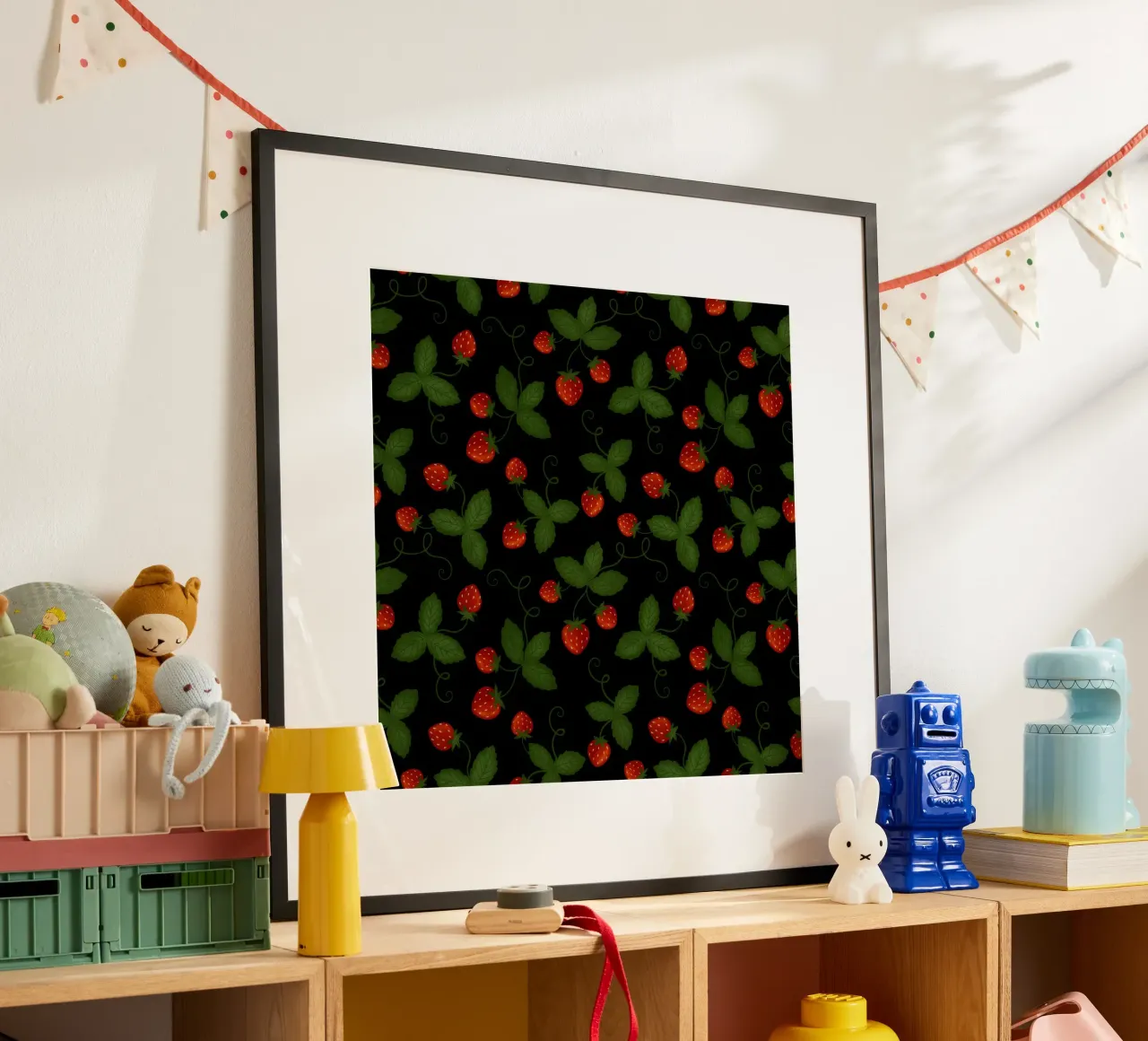 Strawberries poster da Vivi Nicolin