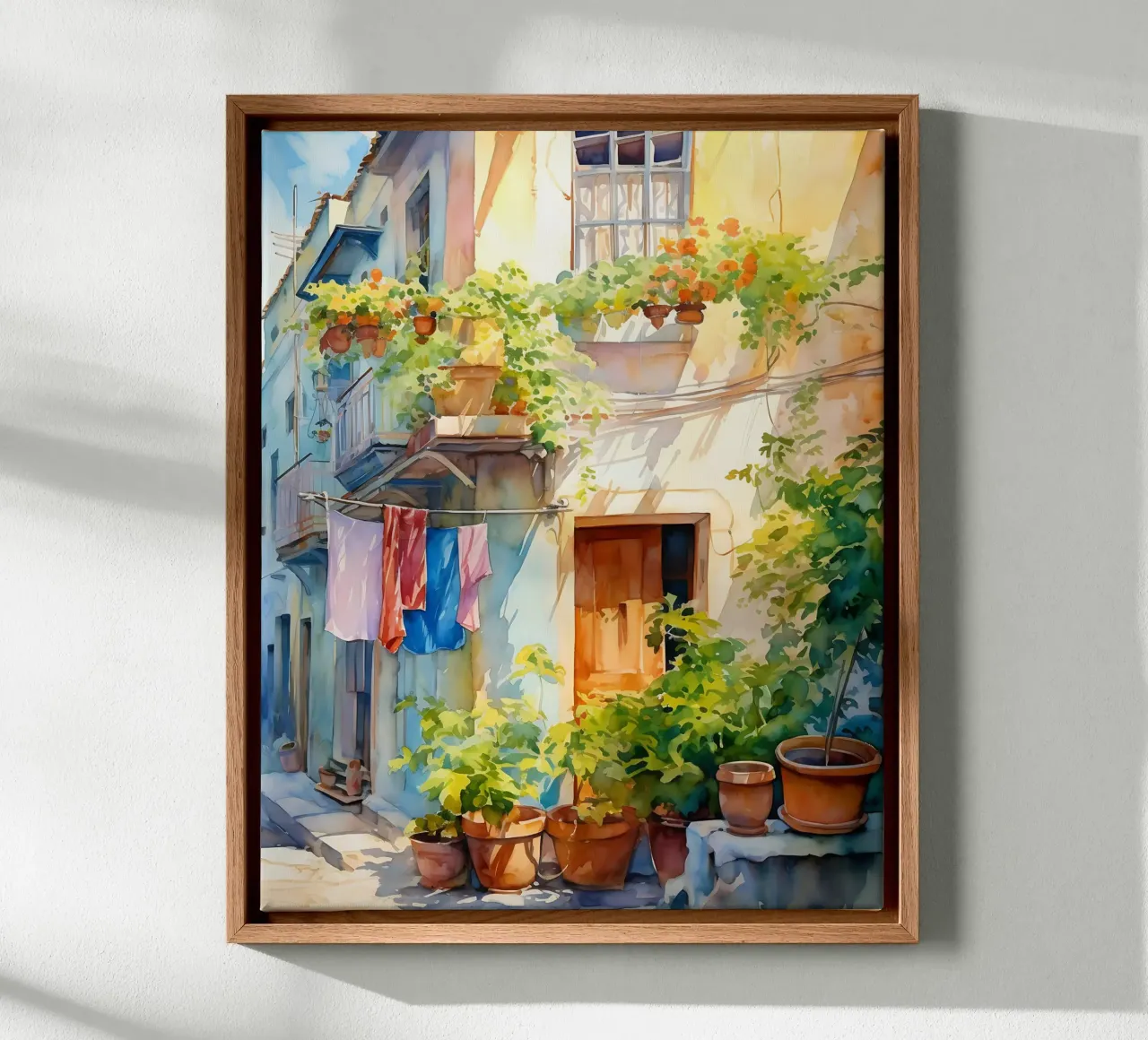 Laundry canvas by Artsy Bessy