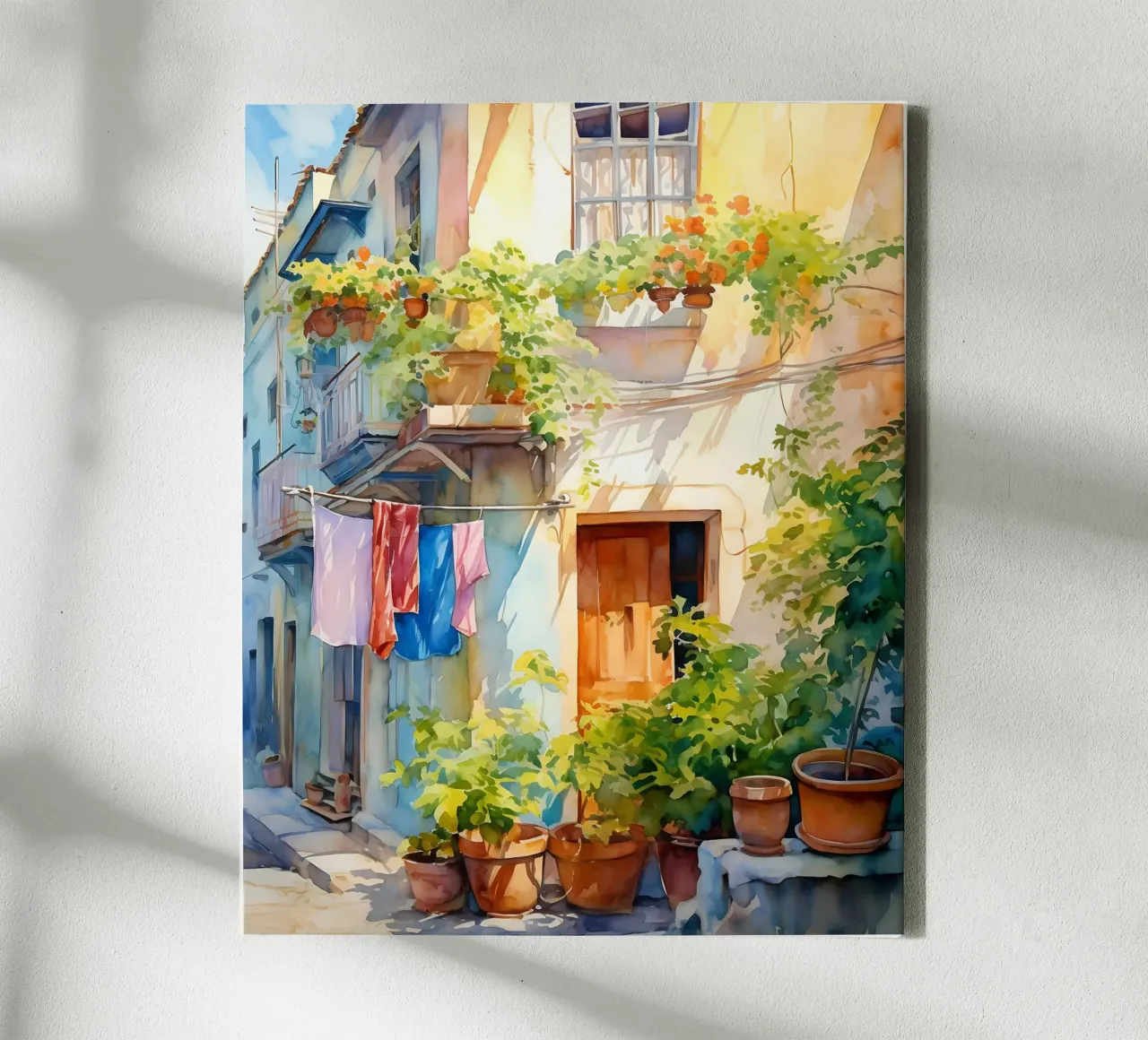 Laundry canvas by Artsy Bessy