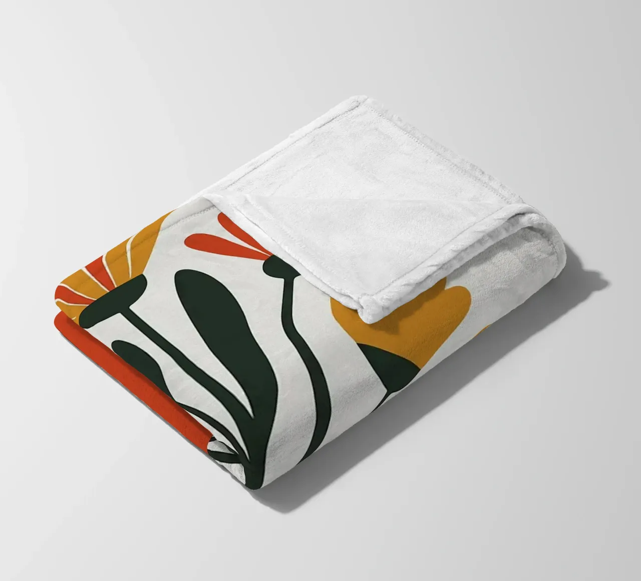 Composizione floreale minimalista in vaso coperta in pile da PosterByFly