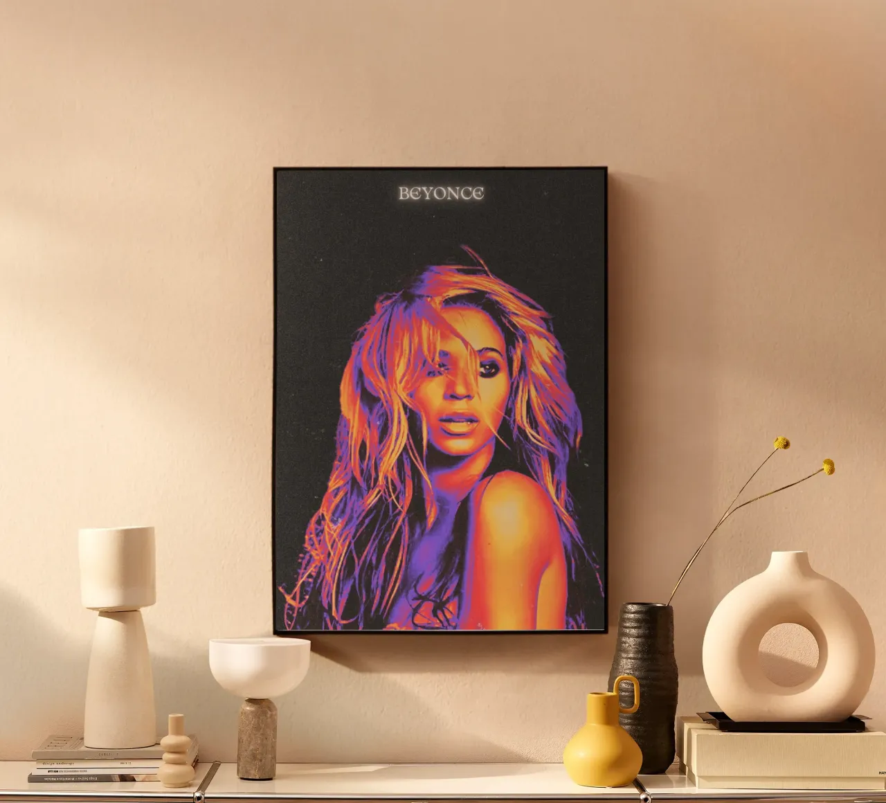 Beyonce alluminio dibond da Limitless Prints