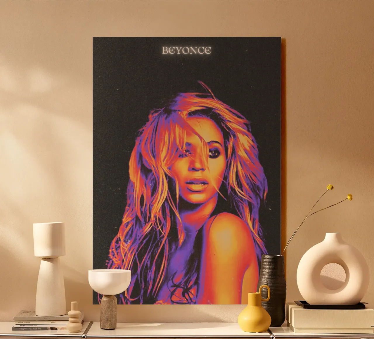 Beyonce alluminio dibond da Limitless Prints