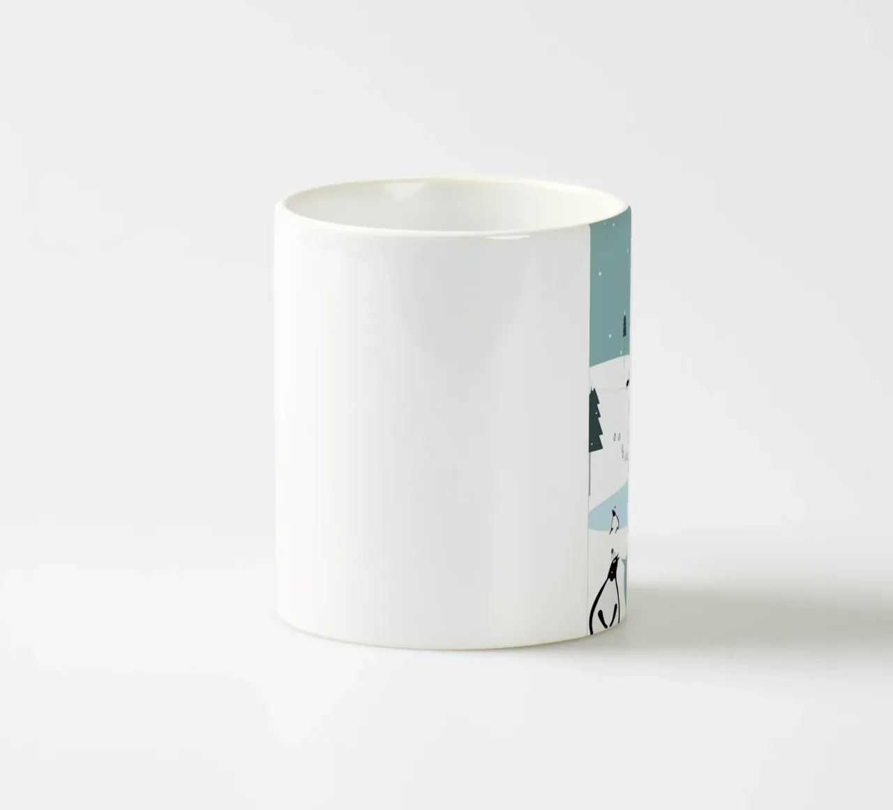 Vacanze invernali tazza in ceramica da Nina Wolf