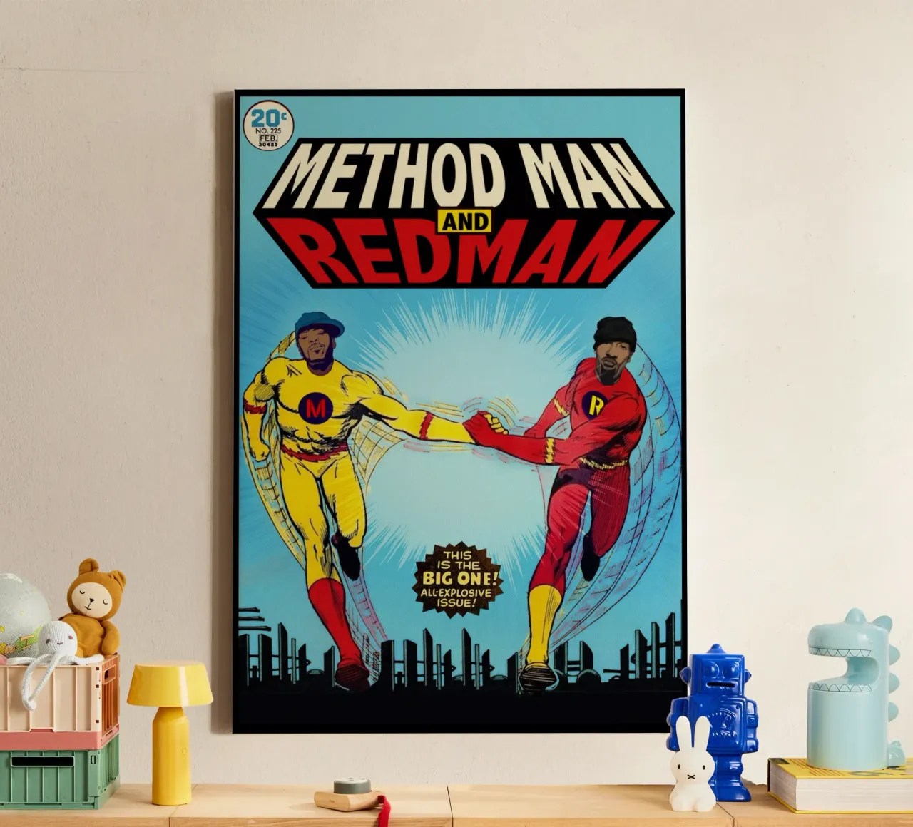 Dangerous Men canvas by Ads Libitum