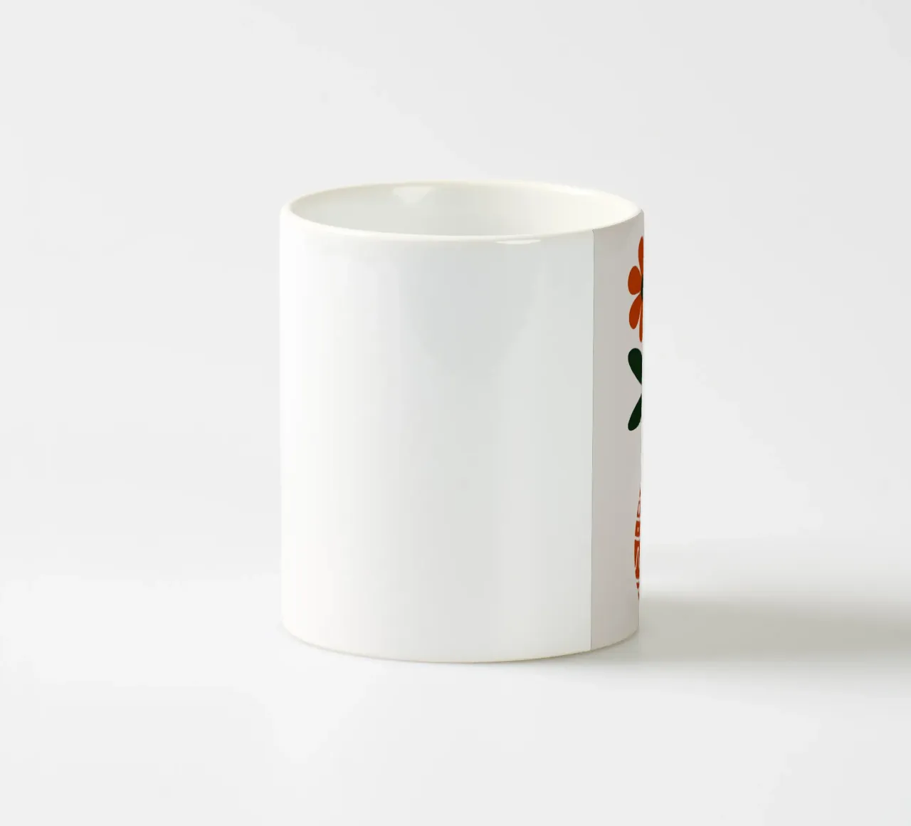 Natura morta floreale con vaso tazza in ceramica da PosterByFly