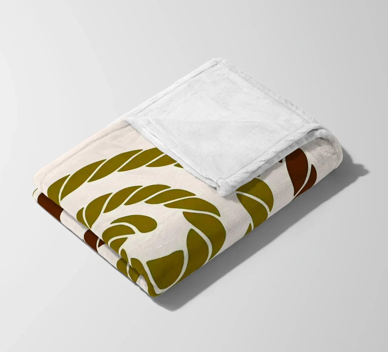 Arte minimalista a spirale di corda coperta in pile da PosterByFly