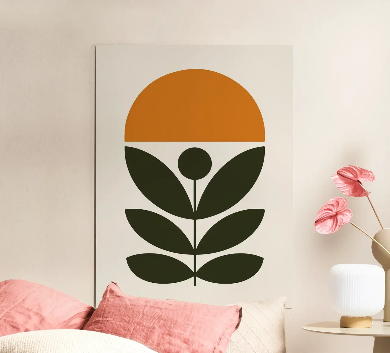 Minimalist Botanical Art Print hahnemühle by PosterByFly