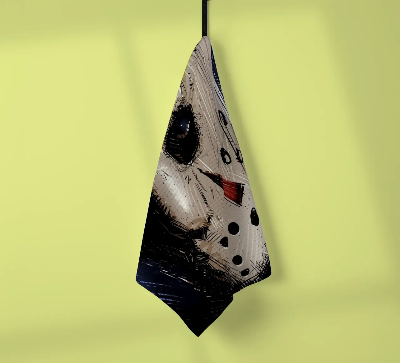 Jason Lives tea towel by nabakumov