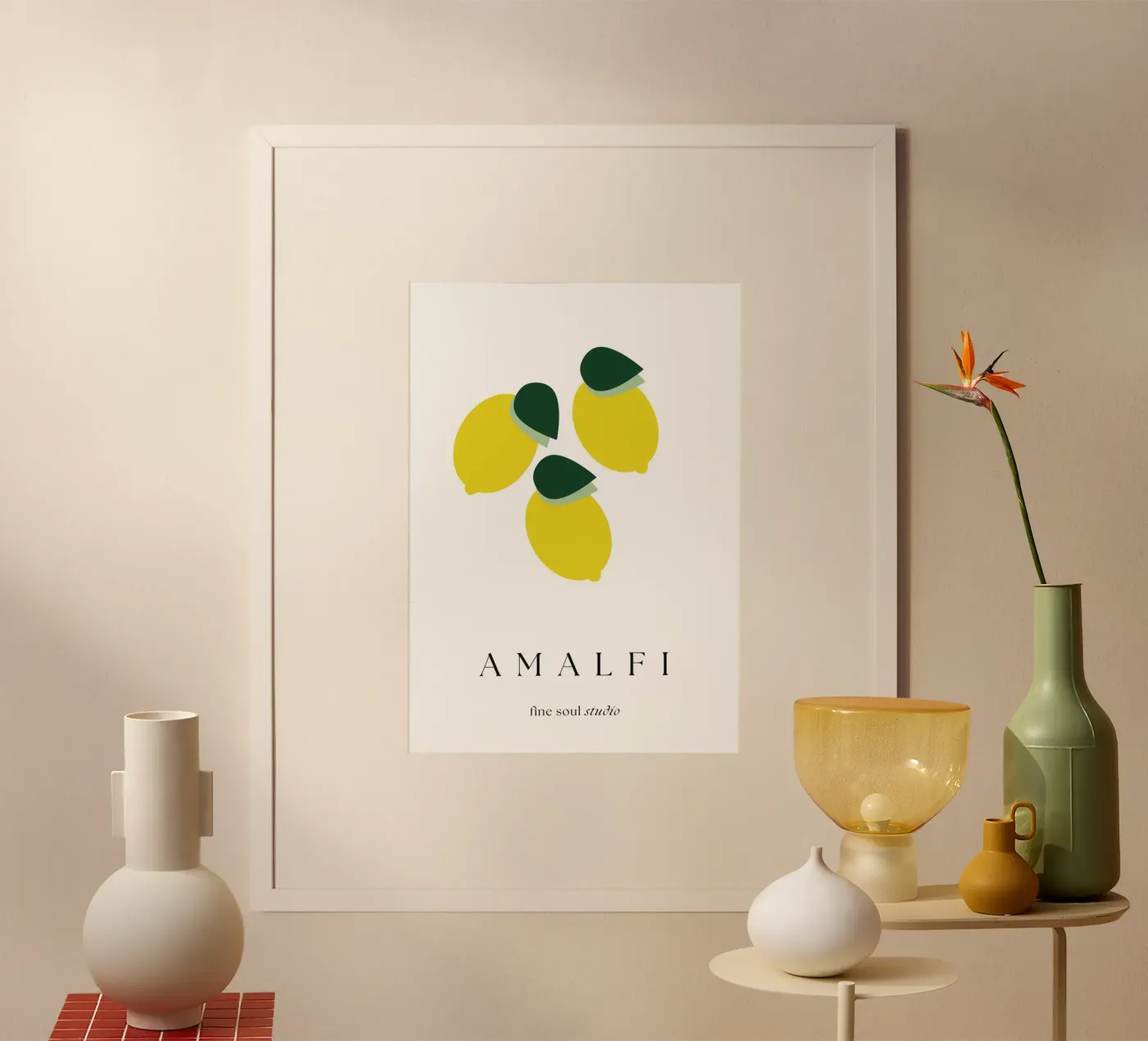 Limoni AMALFI poster da studio.ladina