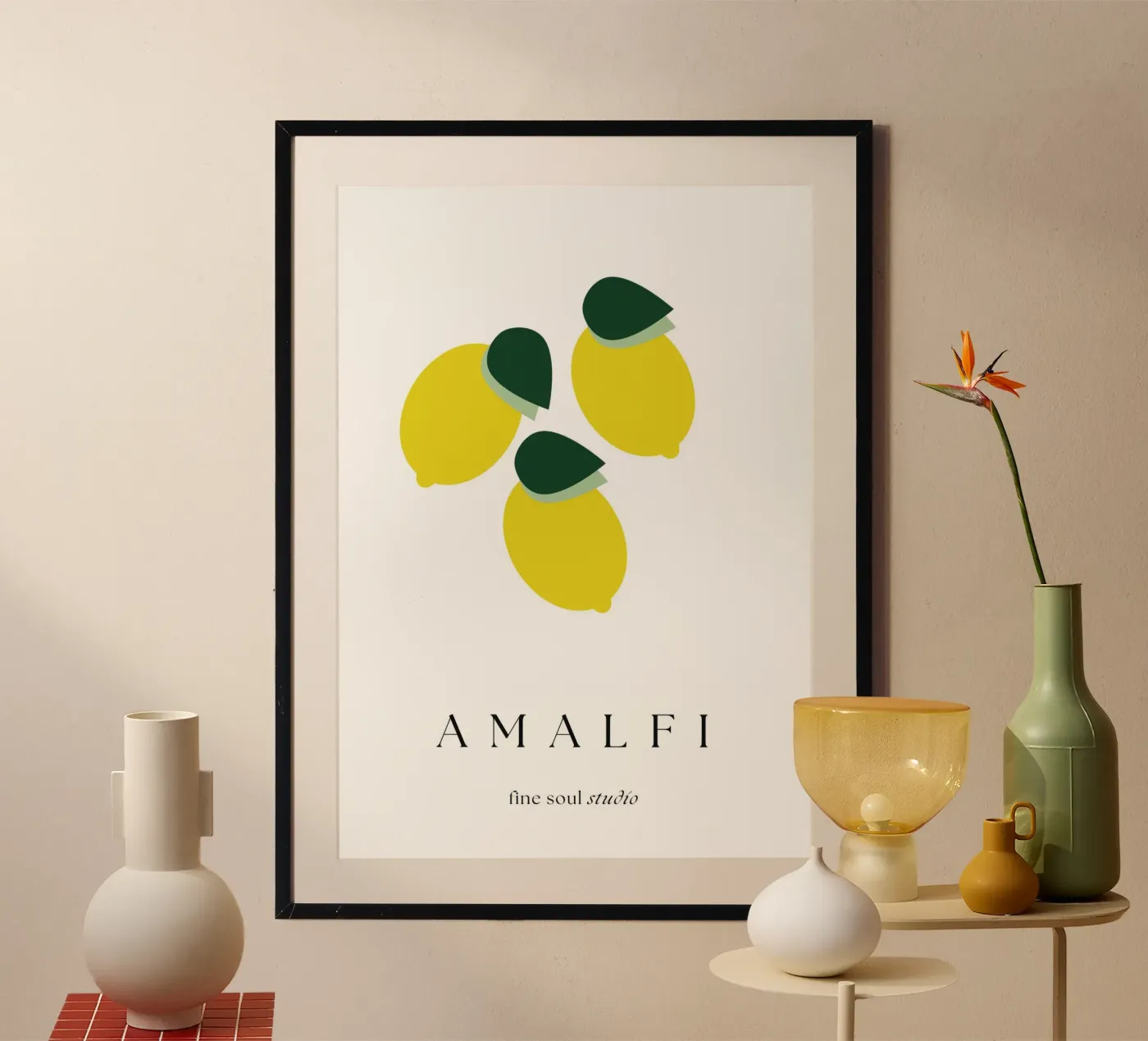 Limoni AMALFI poster da studio.ladina