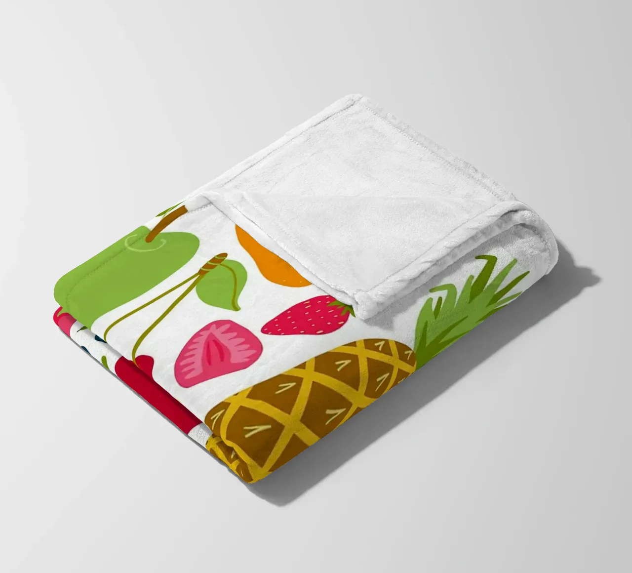 Assortimento colorato di frutta fresca coperta in pile da BasicShopByBell