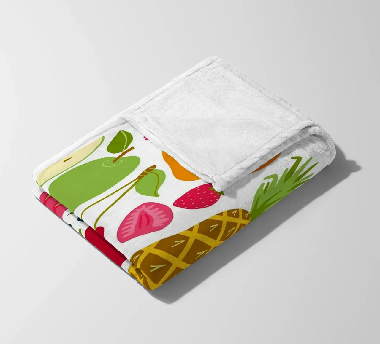 Assortimento colorato di frutta fresca coperta in pile da BasicShopByBell