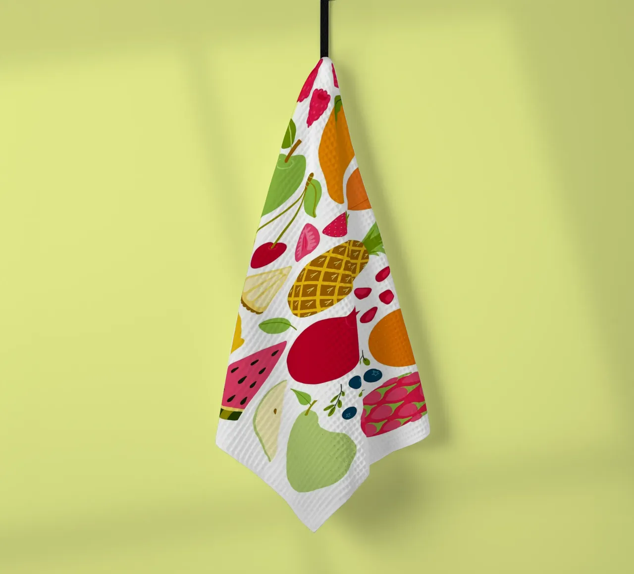 Assortimento colorato di frutta fresca canovaccio da cucina da BasicShopByBell