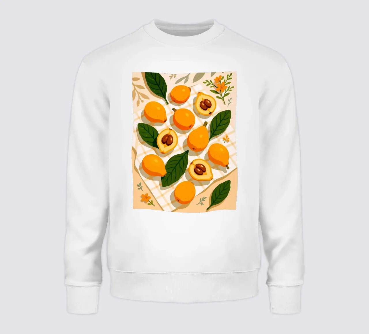 Nespola - Una tavola stilizzata felpa da BasicShopByBell