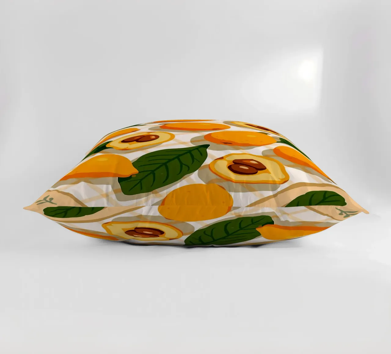 Nespola - Una tavola stilizzata cuscino da BasicShopByBell