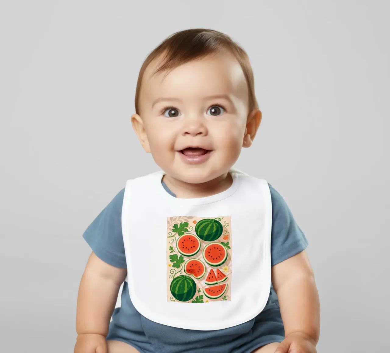 Sandía - Una mesa con estilo babero de BasicShopByBell