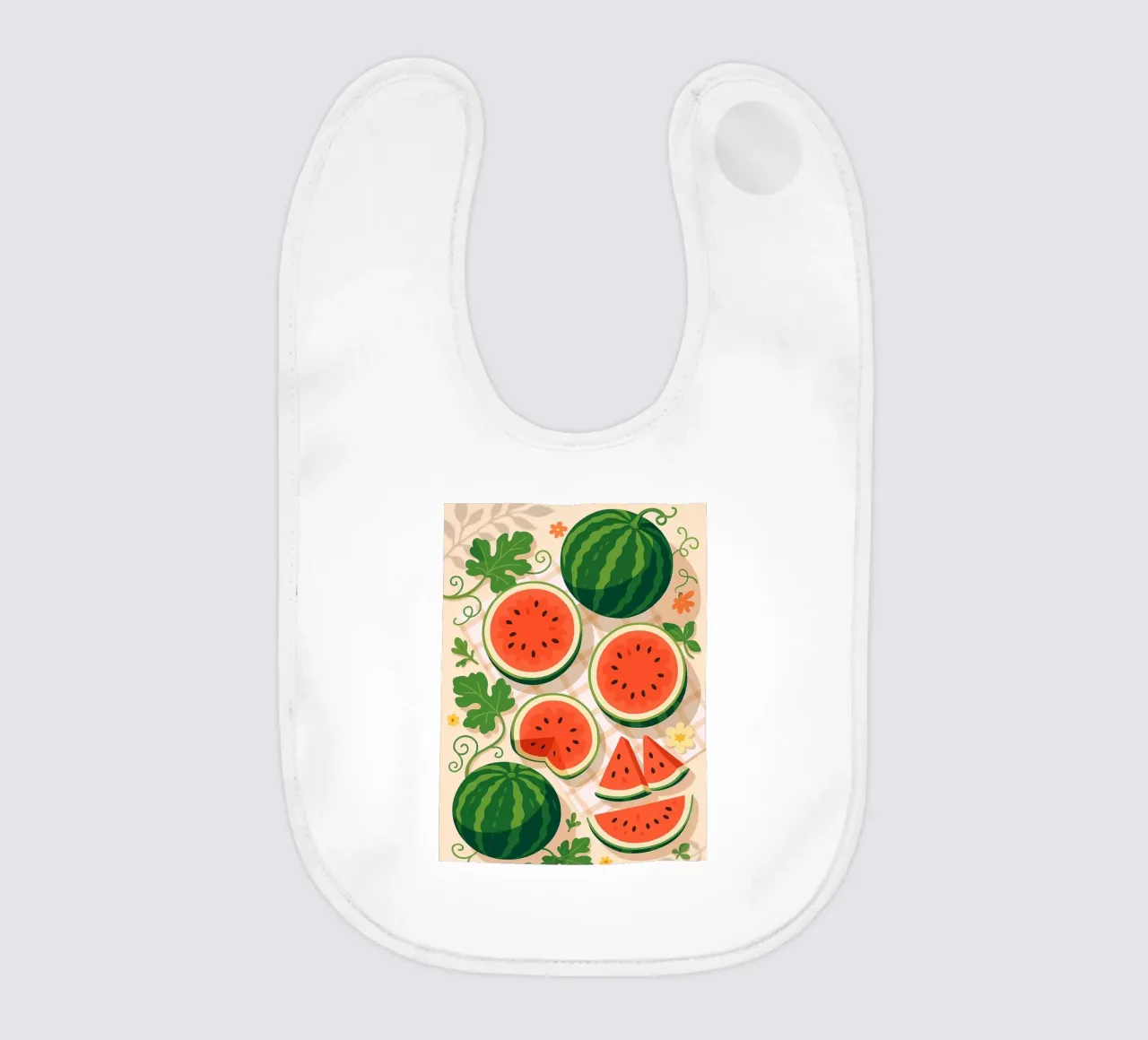 Sandía - Una mesa con estilo babero de BasicShopByBell