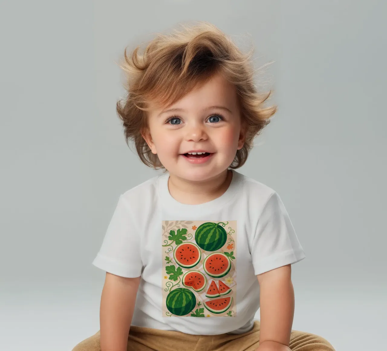 Wassermelone - Eine stilisierte Tischdekoration Baby T-Shirt von BasicShopByBell