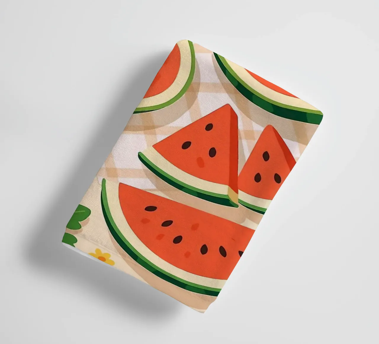 Sandía - Una mesa con estilo toalla de baño de BasicShopByBell