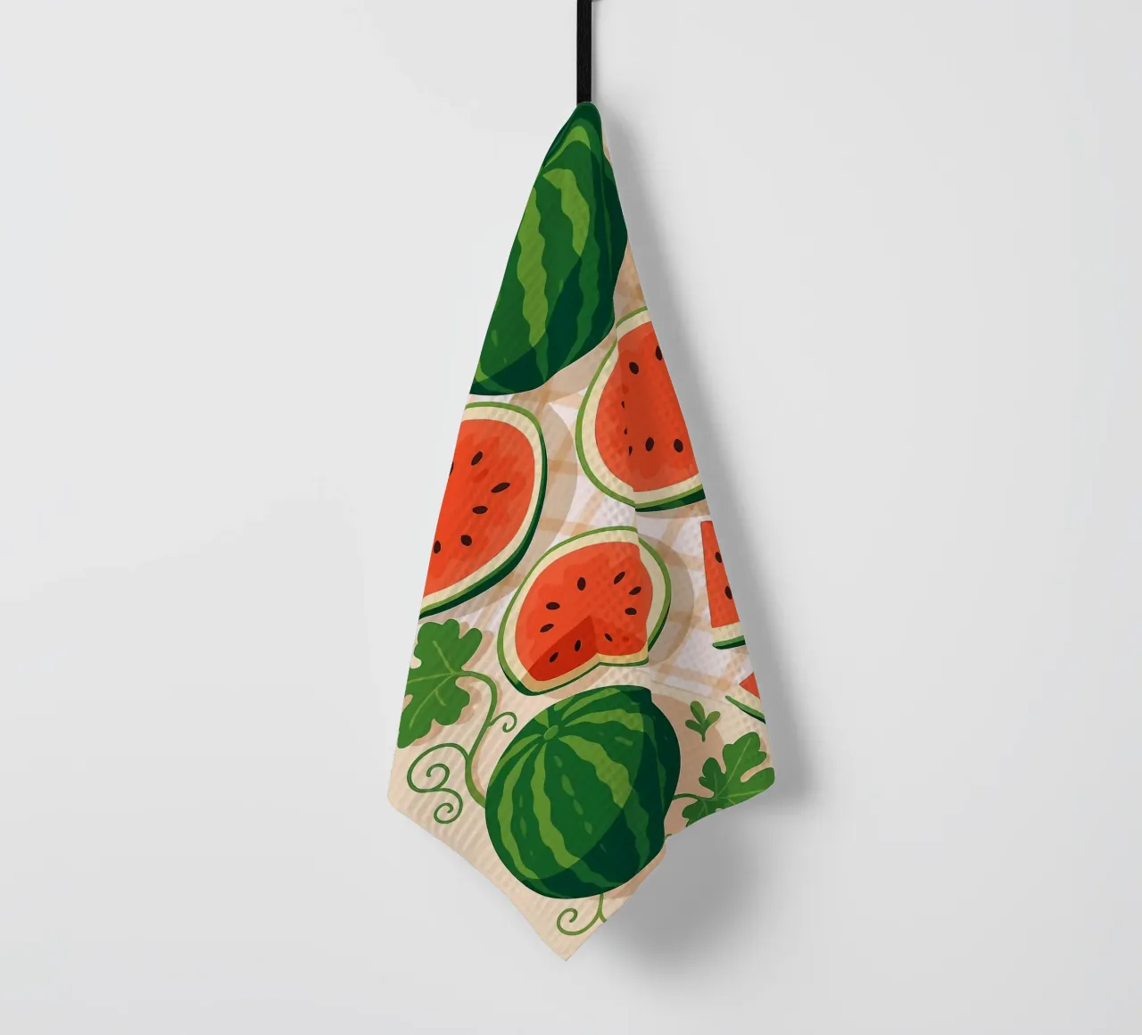 Sandía - Una mesa con estilo paño de cocina de BasicShopByBell