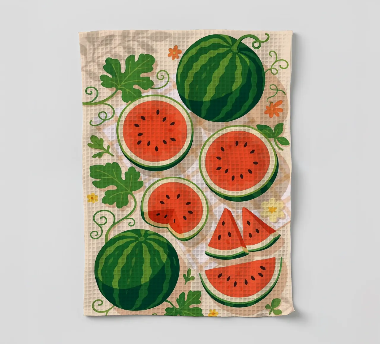 Sandía - Una mesa con estilo paño de cocina de BasicShopByBell