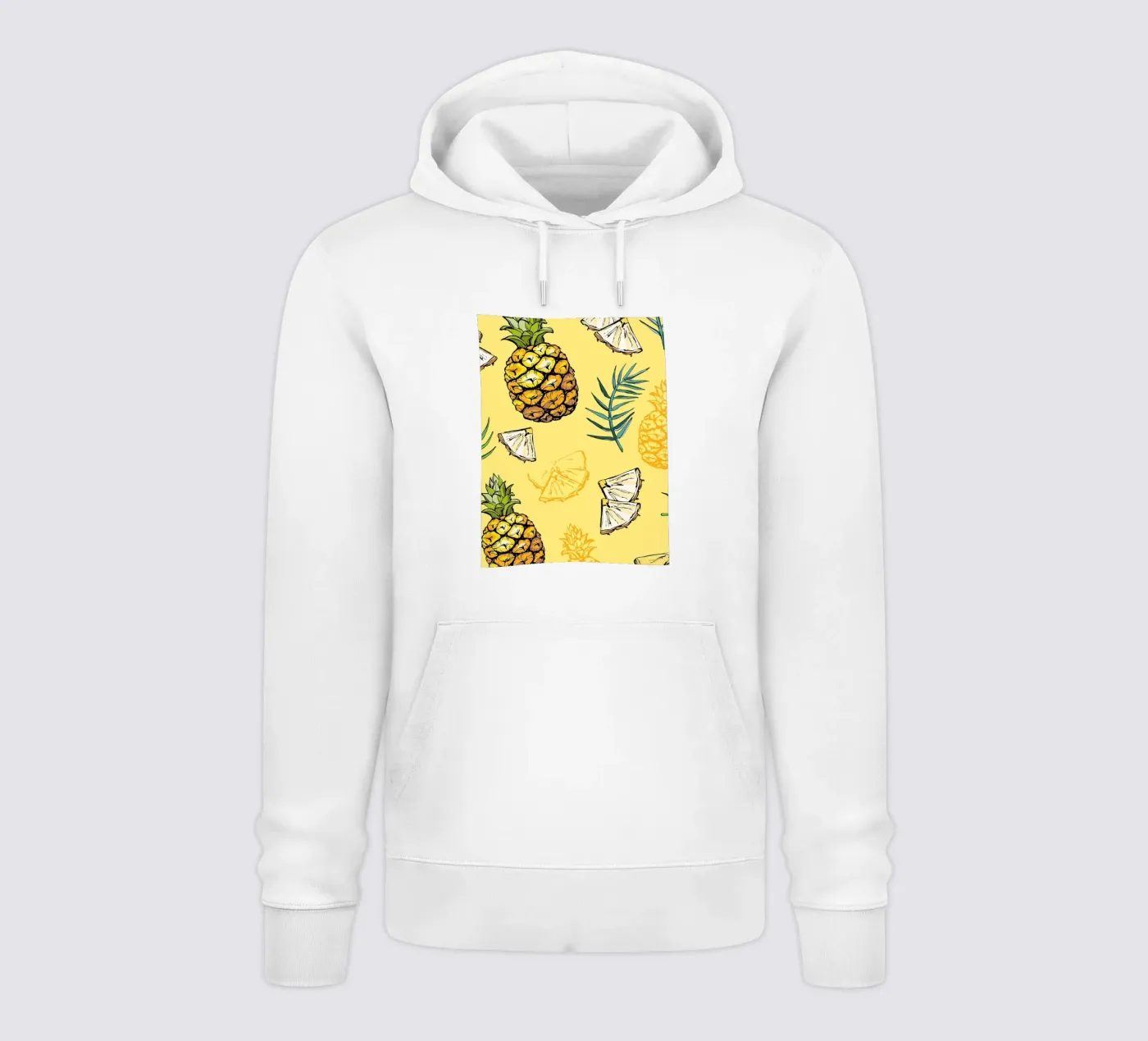 Ananas Patroon hoodie van BasicShopByBell