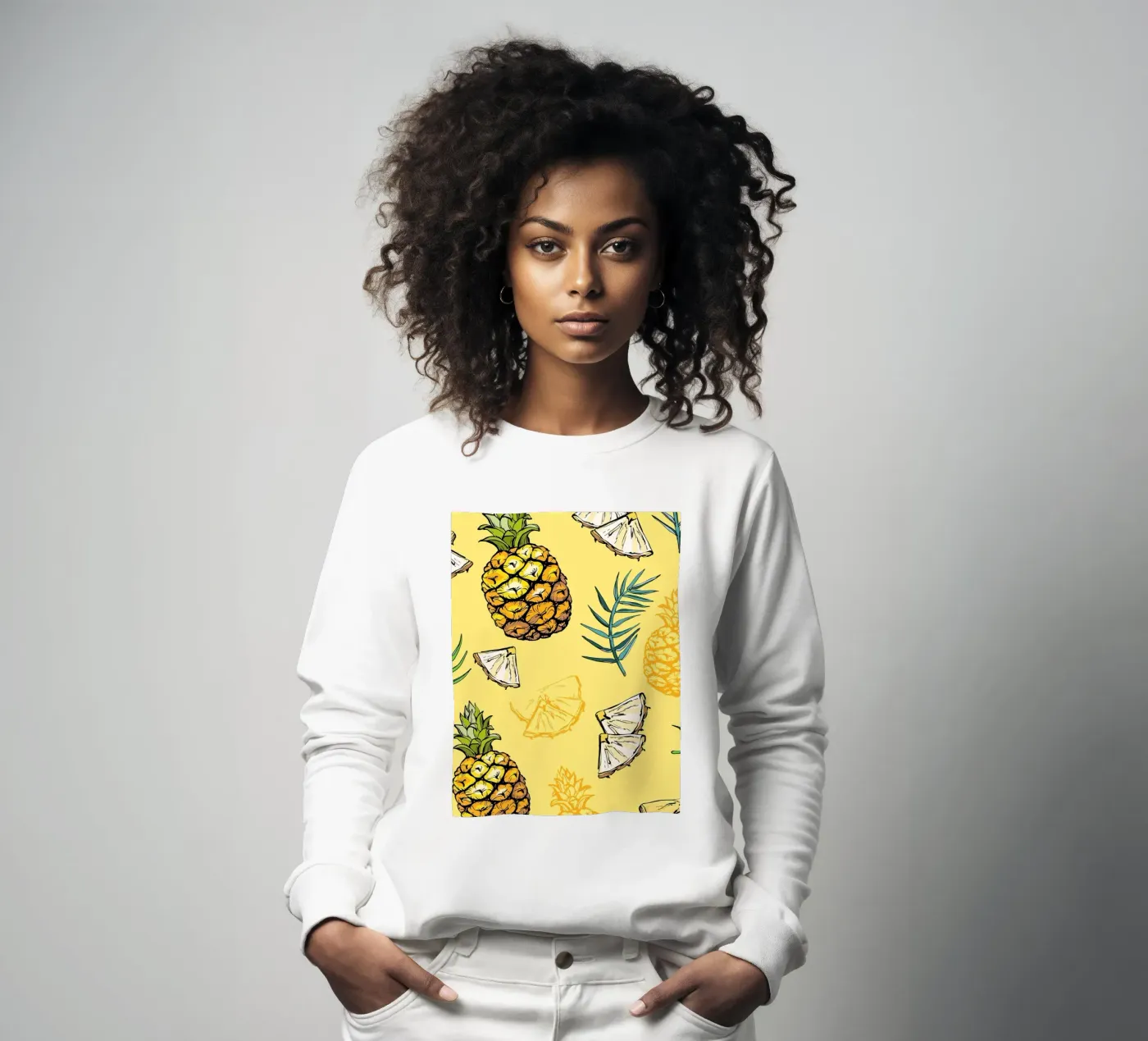 Pineapple Pattern sweat de BasicShopByBell