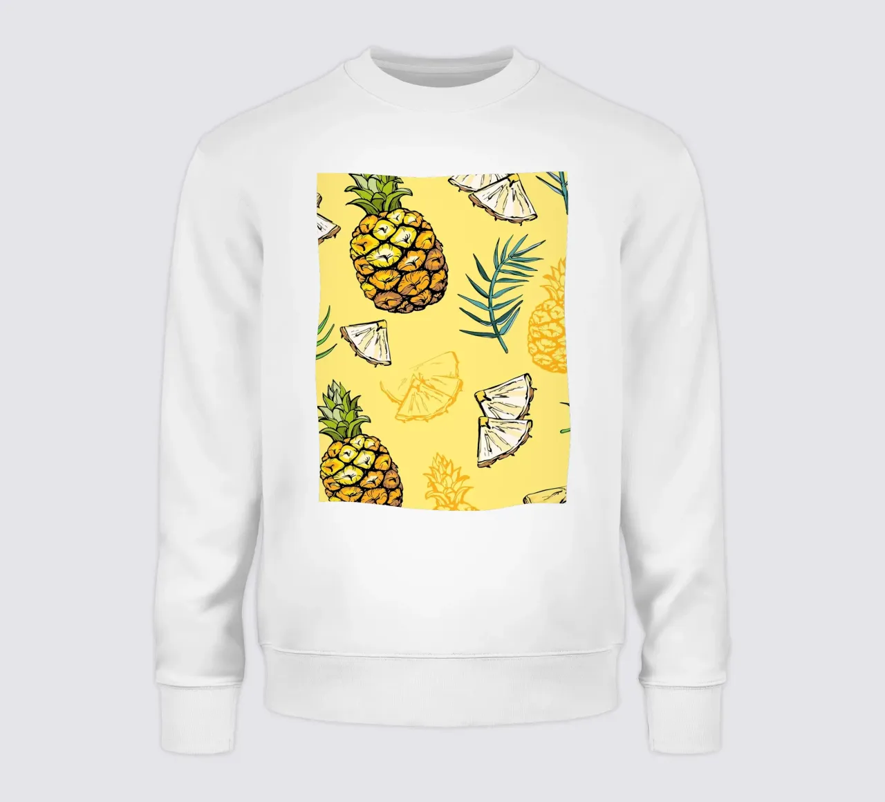 Pineapple Pattern felpa da BasicShopByBell