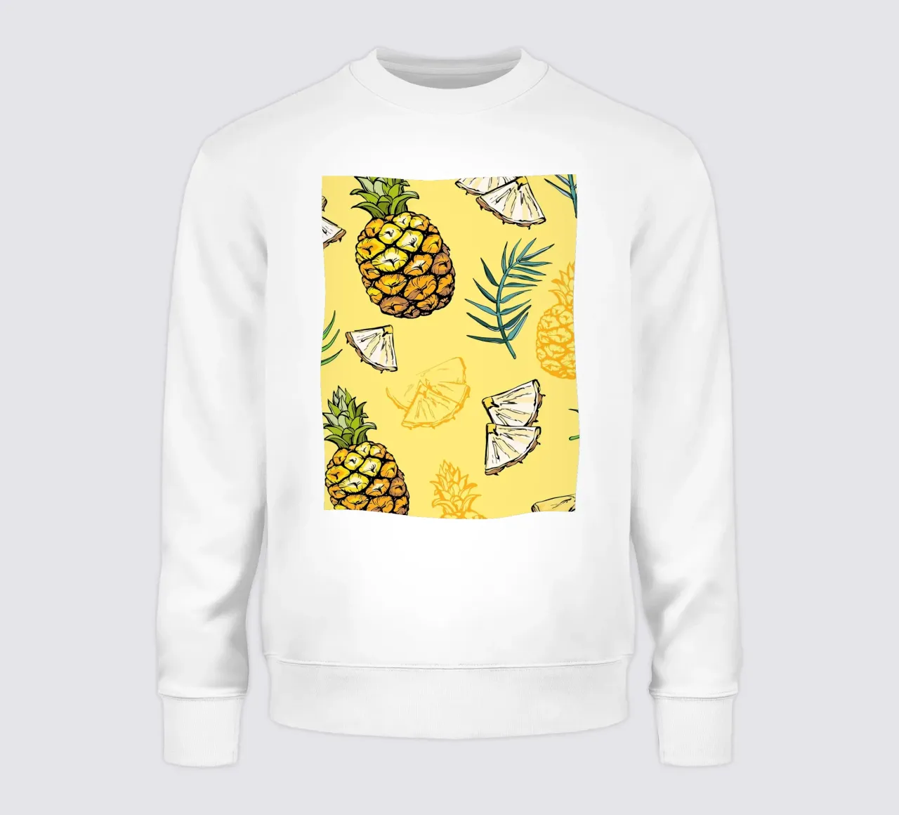 Pineapple Pattern felpa da BasicShopByBell