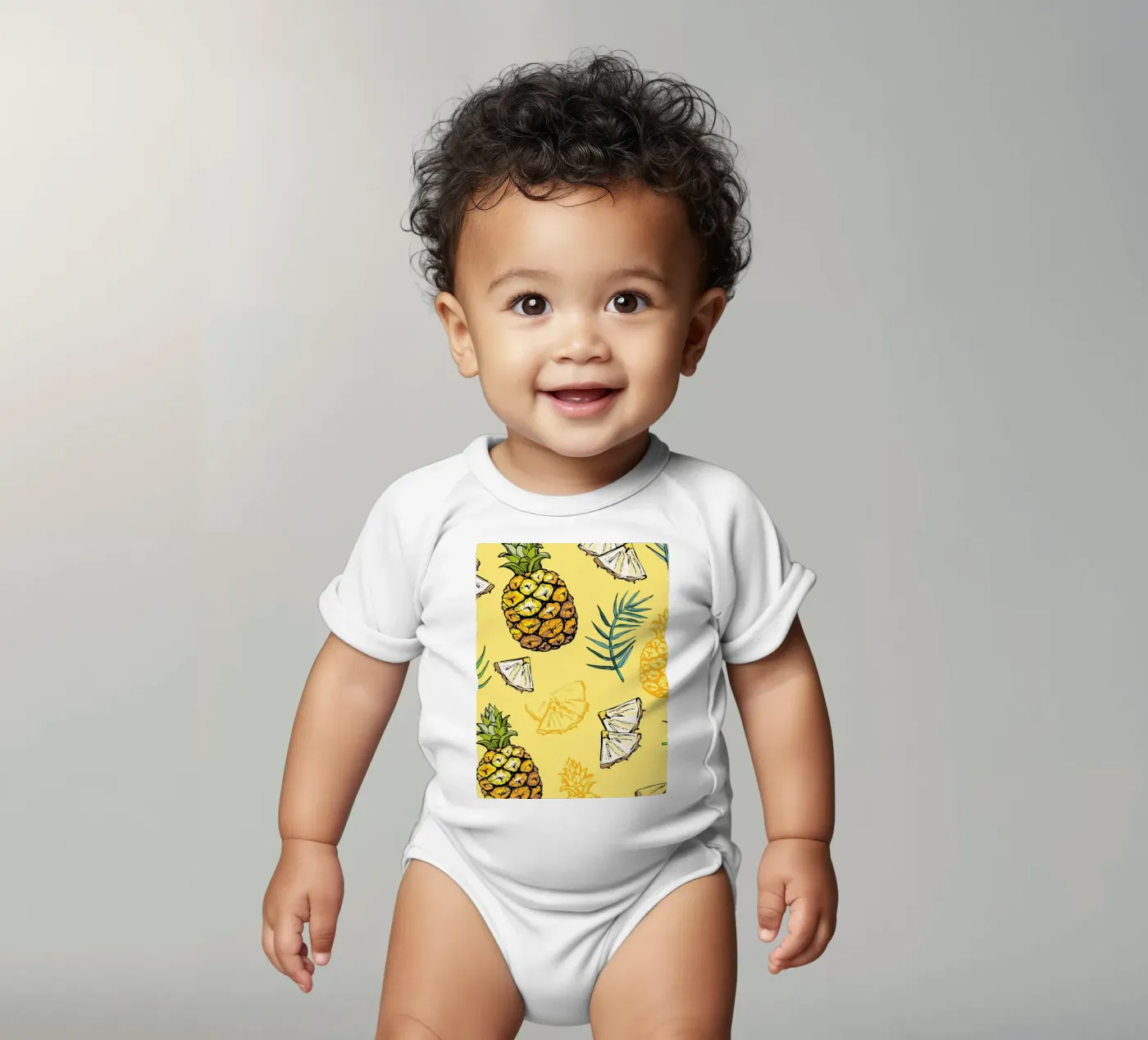 Motif de l'ananas body bébé de BasicShopByBell