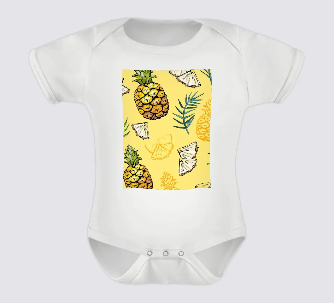 Pineapple Pattern body bébé de BasicShopByBell