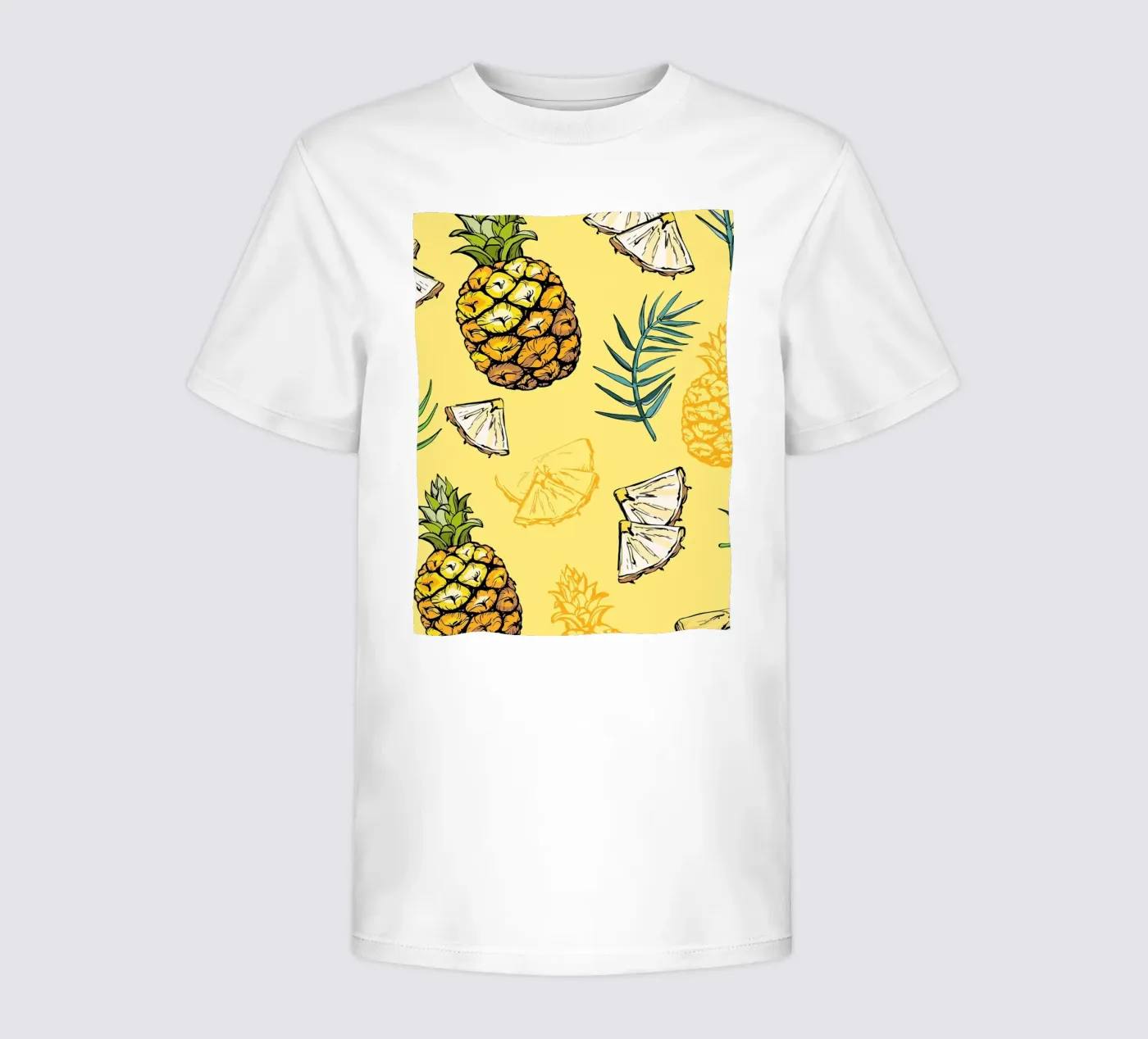 Pineapple Pattern t-shirt bambini da BasicShopByBell