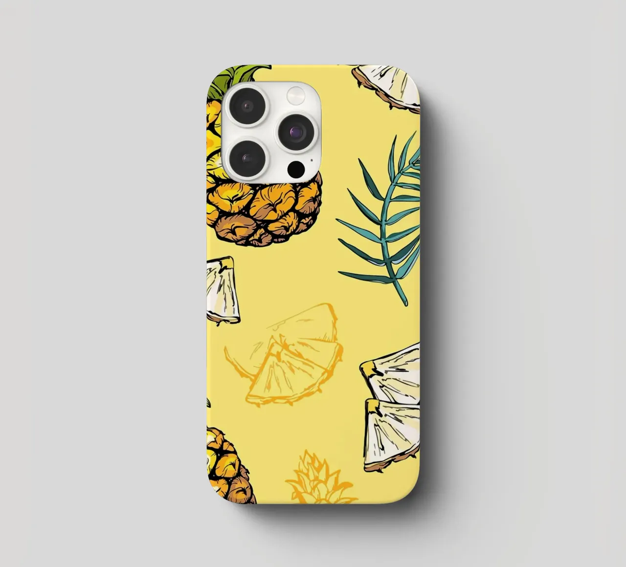 Pineapple Pattern iphone case by BasicShopByBell