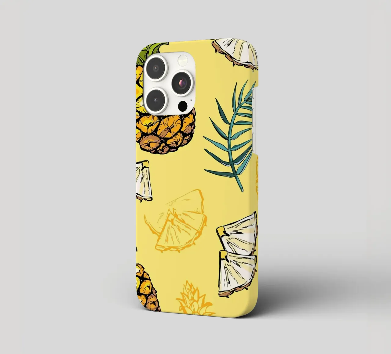 Pineapple Pattern iphone case by BasicShopByBell
