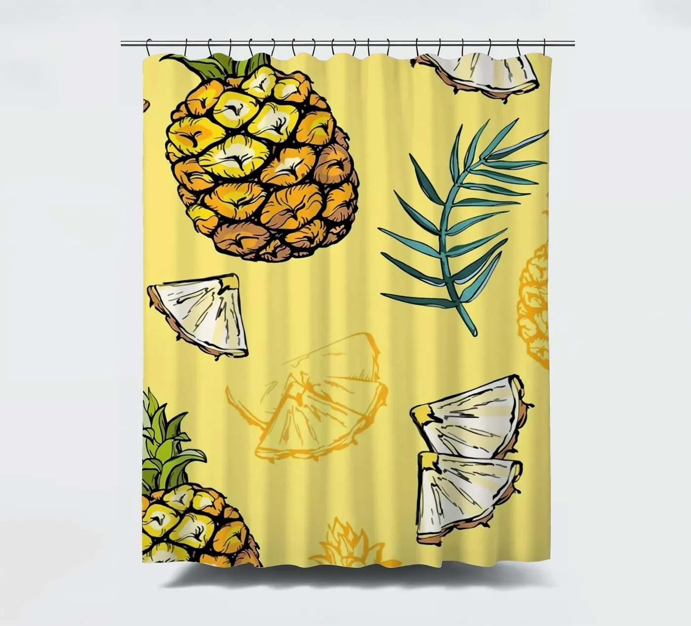 Pineapple Pattern douchegordijn van BasicShopByBell