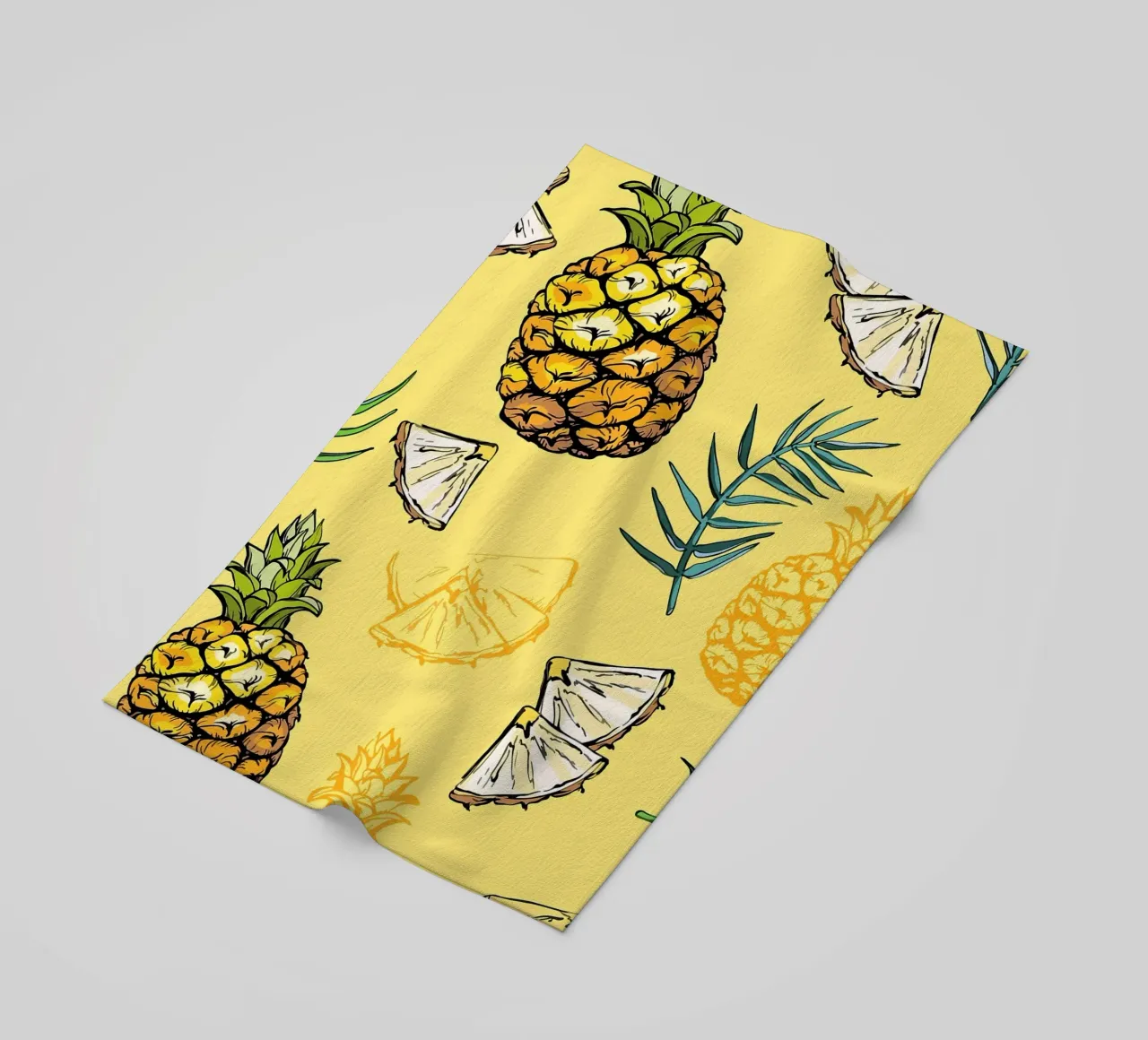 Pineapple Pattern strandhanddoek van BasicShopByBell