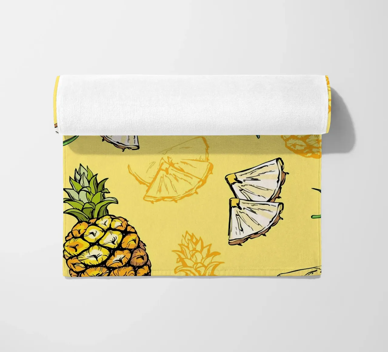 Pineapple Pattern strandhanddoek van BasicShopByBell