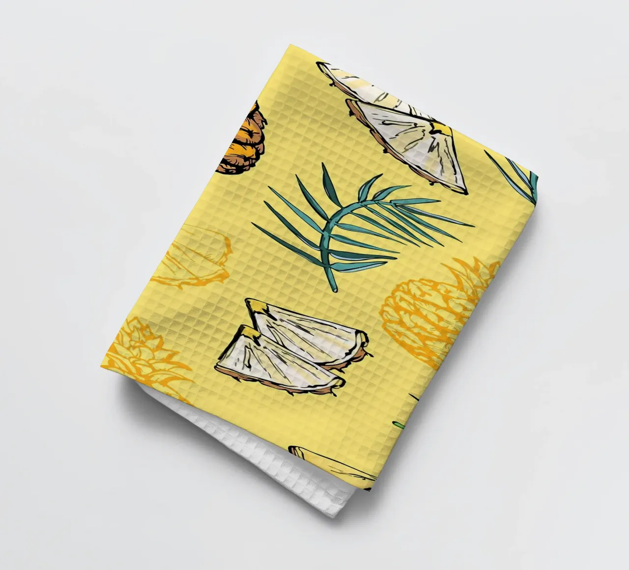 Pineapple Pattern tea towel by BasicShopByBell