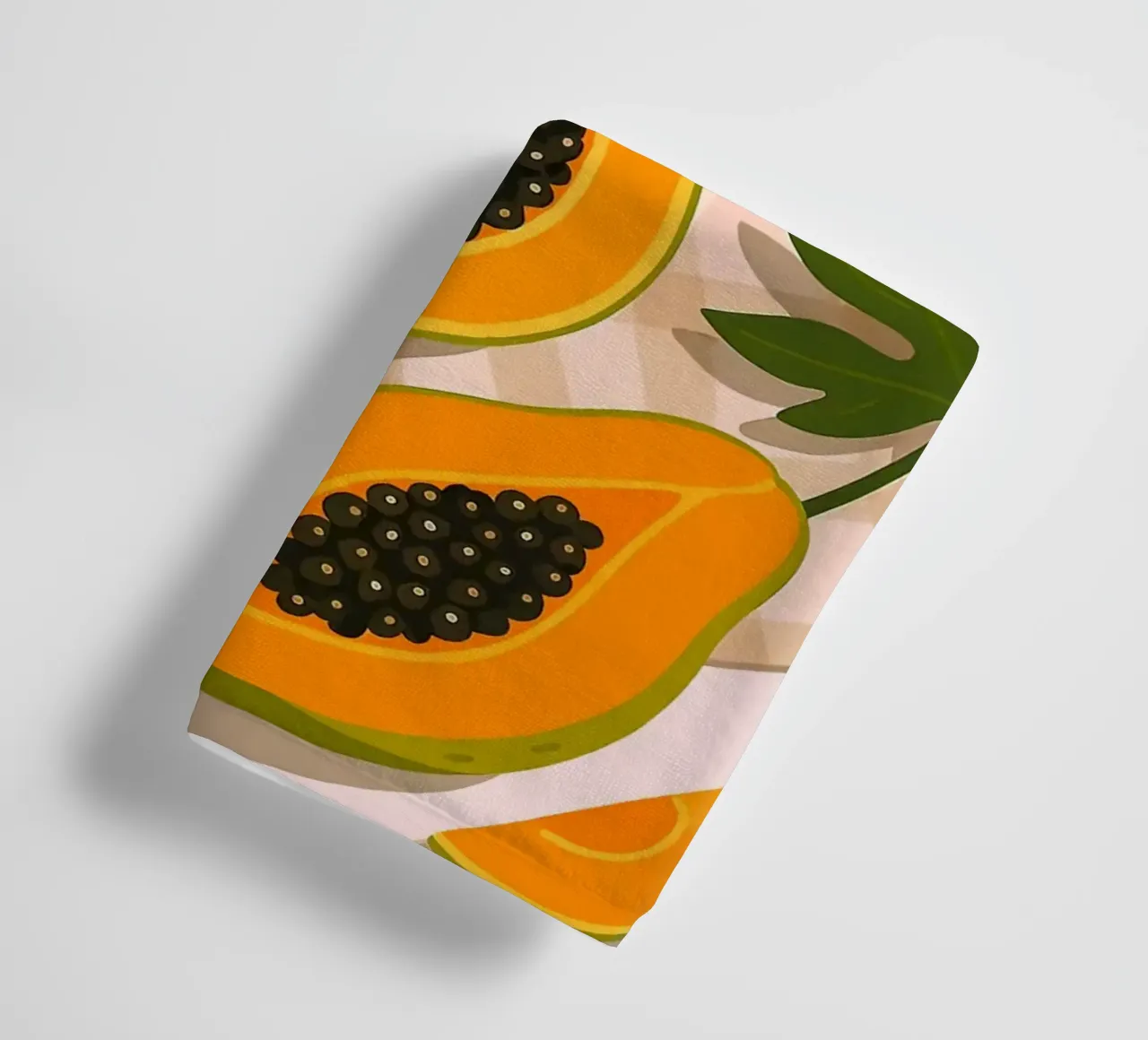 Papaya - Una mesa con estilo toalla de baño de BasicShopByBell